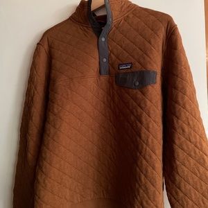 Patagonia cotton quilted pullover